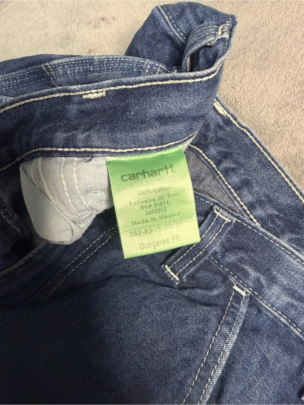 Carhartt Men's Vintage Straight-Leg Jeans
